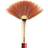 Winsor & Newton Sceptre Gold II Long-Handle Paint Brush 808, Size 4, Fan Bristle, Sable Hair, Terracotta