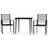 vidaXL 3099203 Patio Dining Set, 1 Table incl. 2 Chairs