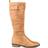 Journee Collection Lelanni Wide Calf - Tan