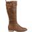 Journee Collection Lelanni Extra Wide Calf - Brown