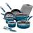 Rachael Ray Classic Brights Cookware Set with lid 14 Parts