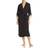 Natori Luxe Shangri-La Robe - Black