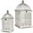 Gift Decor Bur Hvid Træ (2 Dele) (30 x 60 x 30 cm)