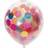 Globos Confetti Latex Balloons Neon Mix