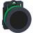 Schneider Electric Trykknap flush komplet sort 1XNO