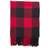 Saro Lifestyle Buffalo Blankets Red (152.4x127cm)