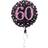 Amscan 60 folie balloner sparkling pink
