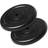 Gorilla Sports Weight Plates Rubber Cast Iron 2x15kg