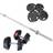 Gorilla Sports Pro Trigrip Dumbbell & Barbell Set 60kg