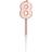Folat Kagelys Roséguld Metallic Tal 8