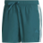 Adidas Classic 3-Stripes Swim Shorts - Legacy Teal/White