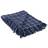 Design Imports Checked Blankets Blue (152.4x127)