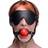 Strict Justerbar Harness med Blindfold og Gagball