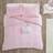 Mi Zone Rosalie Bedspread Silver, Pink (228.6x218.44cm)