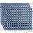 Design Imports Lattice 6-pack Place Mat Blue (48.26x33.02cm)