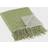 Design Imports Waffle Knit Blankets Green, White (152.4x127cm)