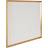 Kate & Laurel 29.5" x 29.5" Calder Pinboard Gold Notice Board 74.9x74.9cm