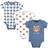 Hudson Baby Cotton Bodysuits 3-pack - Little Bear (10152905)