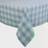 DII Buffalo Tablecloth White, Blue (132.08x132.08cm)