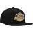 Mitchell & Ness Los Angeles Lakers Gold Dip Down Snapback Hat Men - Black