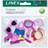 Linex Linex Suddgummi 10 st Rosa One Size Linex Radergummi