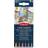 Derwent pen Line Maker farver pk/6 (5 stk