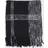 Saro Lifestyle Plaid Blankets Black (177.8x127cm)