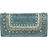 American West Blue Ridge Ladies Tri-Fold Wallet - Dark Turquoise