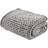 Madison Park Chunky Blankets Gray (152.4x127)