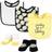 Hudson Cotton Bib and Sock Set Pretty Daisy 5-pack