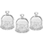 Godinger Dublin Butter Dish 3pcs
