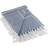 DII French Blankets White, Blue (152.4x127cm)