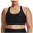 Under Armour Mid Crossback Sports Bra Women - Black/Jet Gray