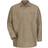 Red Kap Industrial Long Sleeve Work Shirt - Khaki