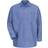 Red Kap Industrial Long Sleeve Work Shirt - Petrol Blue