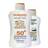 Babaria Kids Spf50 Leche Protectora Resistente Al Agua 200ml Balsamo Aloe 100ml