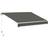 OutSunny Alfresco Manual Retractable Garden Canopy 3 x 2m, Grey