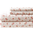 Modern Threads Rose Printed Underlakan Vit (243.8x205.7cm)