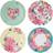 Royal Albert Miranda Kerr for Mixed Pattern Salad Dish 4pcs