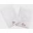 Linum Home Textiles ''Mr.'' & ''Mrs.'' Guest Towel White (76.2x40.64cm)