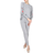 MeMoi Oversized Dropped Sleeve Top - Grey Heather