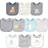 Hudson Cotton Bibs Best Friends 10-pack