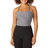 Beyond Yoga Spacedye Slim Racerback Cropped Tank Top - Black/White