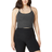 Beyond Yoga Spacedye Slim Racerback Cropped Tank Top - Black/Charcoal