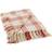 Design Imports Modern Farmhouse Blankets Red (152.4x127)