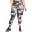 Reebok Workout Ready Printed Leggings Plus Size Women - Black