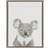 Kate and Laurel Sylvie Koala Framed Canvas by Simon Te Tai Framed Art 45.7x61cm