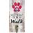 Fan Creations Texas Rangers Leash Holder Sign Board