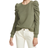 Rebecca Minkoff Janine Sweatshirt - Olive Green