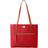 Dooney & Bourke Pebble Grain Large Shopper - Red